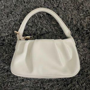 white shein purse